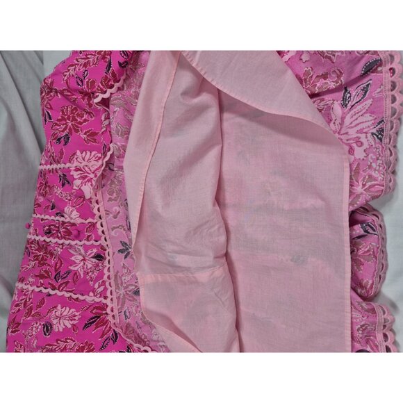 Lilly Pulitzer Women's Dress Size 4 Arletta Passion Fruit Pink Floral (25) - Picture 12 of 16